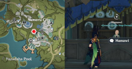 Genshin - Hamawi Location