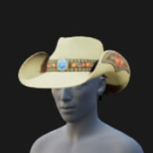 Western Hat, Floral