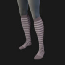 Knee Socks, Stripes