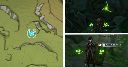 Genshin Impact Remarkable Chest Location North of Devantaka Mountain #11