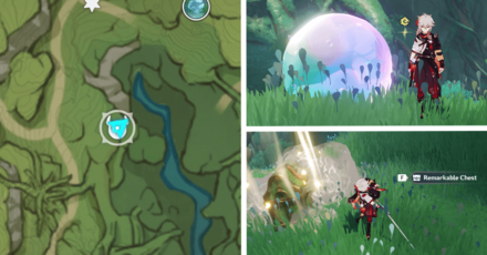 Genshin Impact Remarkable Chest Location Apam Woods #28