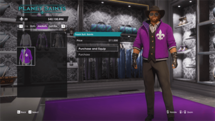 Saints Row - Purchase Any 10 Pieces of Clothing