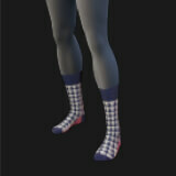 Calf Socks, Geometric