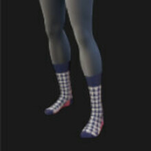 Calf Socks, Geometric