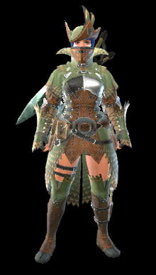 Pukei-Pukei X Armor Set (Female)