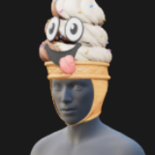 Twisty Creamy Hat