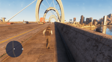 Saints Row - Run Across Lake Sabastian Bridge