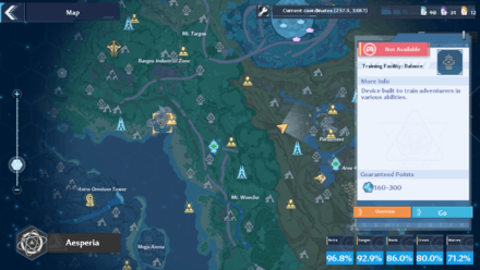 Tower of Fantasy - Training Facility Balance