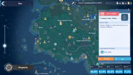 Tower of Fantasy - Training Facility Gliding