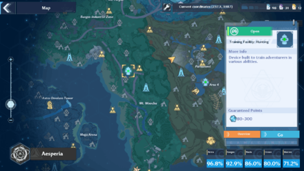 Tower of Fantasy - Training Facility Hunting