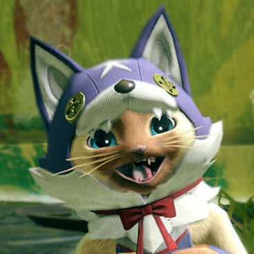 Canyne Mask Layered Armor Piece (Separate) (Palico)