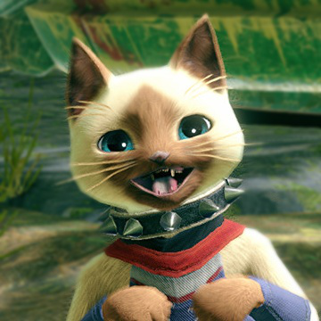 Spiked Collar Layered Armor Piece (Separate) (Palico)