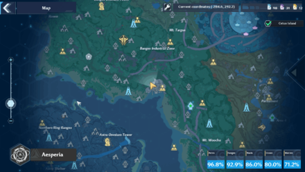 Tower of Fantasy - Cooker 1 Map