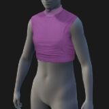 Crop Top, Turtleneck