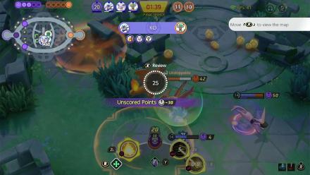 Pokemon UNITE - Unite Move Getting Knocked Down