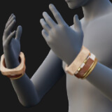 Bracelets, Polymer, Assorted