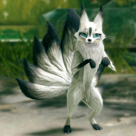 Nine Tails Layered Armor Set (Palico)