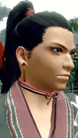 Bow Necklace Layered Armor Piece (Separate) (Hunter)