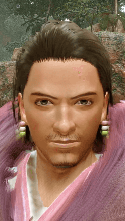 Bunny Dango Earrings Layered Armor Piece (Separate) (Hunter)