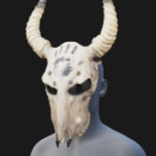 Mask, Skull, Antelope