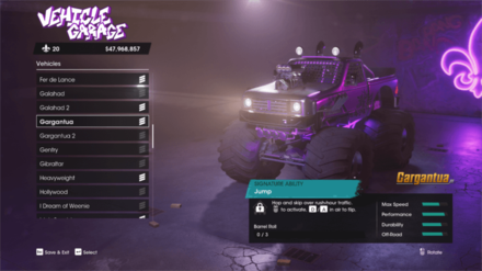 Saints Row - Get a Gargantua