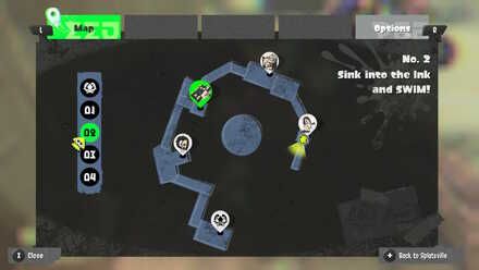 Sink into the Ink and Swim! Map Image