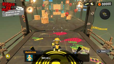 Destroy the Crates and Balloons to practice shooting