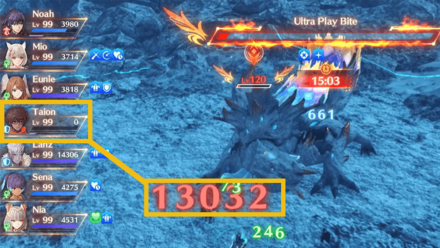 Ultra Play Bite Damage