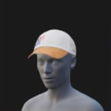 Baseball Cap, Swole, Right