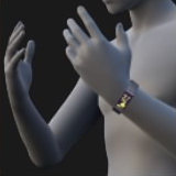 Watch, Fitness Tracker (Left)