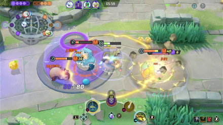 Pokemon UNITE - Zeraora Dealing AoE Damage with Discharge.png