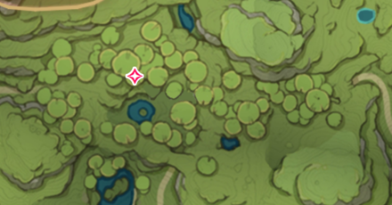 Genshin - Radiant Spincrystal 74 Map
