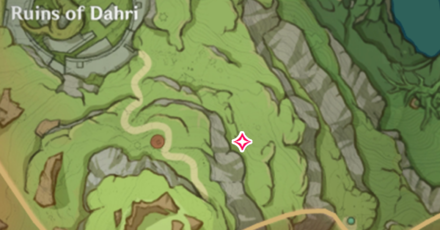 Genshin - Radiant Spincrystal 81 Map