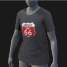 Route 66, Crew Neck