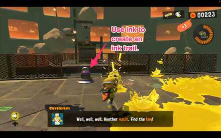 use ink to create ink rails