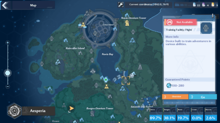 Training Facility Flight Navia