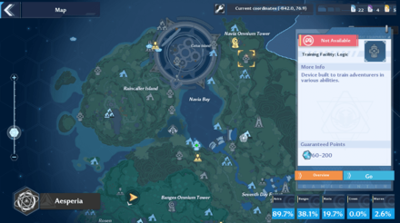 Training Facility Logic Navia