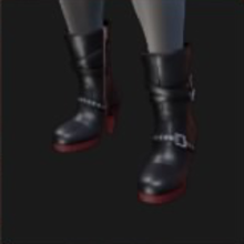 Boots, Biker, High-Heel