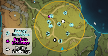 Genshin - Treasure Area 2 Vissudha Field Locations