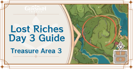 Genshin - Lost Riches 3.0 Day 3 Treasure Area Guide