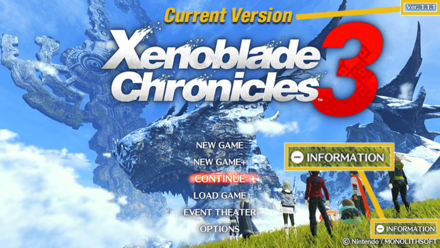 View Current Version at the Title Screen