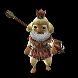 Felyne Kaiser Layered Armor Set (Palico)