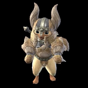 Felyne Diablos Layered Armor Set (Palico)