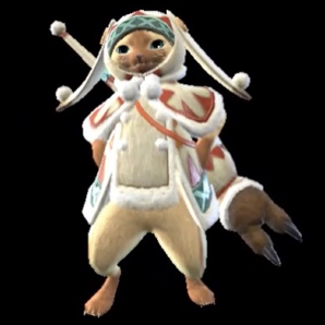 Felyne Lagombi Buddy Layered Armor