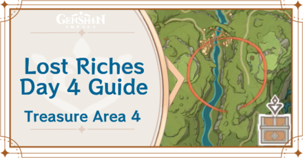 Genshin - Lost Riches 3.0 Day 4 Treasure Area Guide