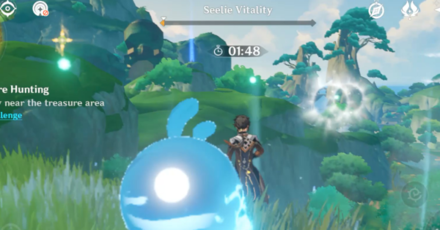 Genshin - Lost Riches 3.0 Day 4 - Energy Particle Collection