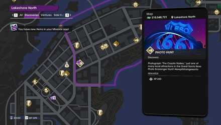 The Coyote Rodeo - Map View