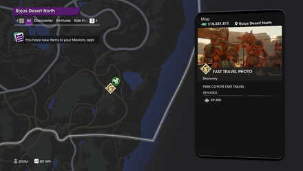 Twin Coyote - Map View