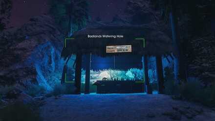 Badlands Watering Hole - In-game View