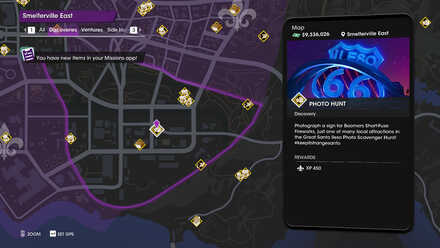 Boomers Sign - Map View